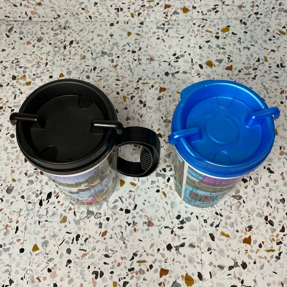 Disney Park Travel Mugs with Lids | Set of 2